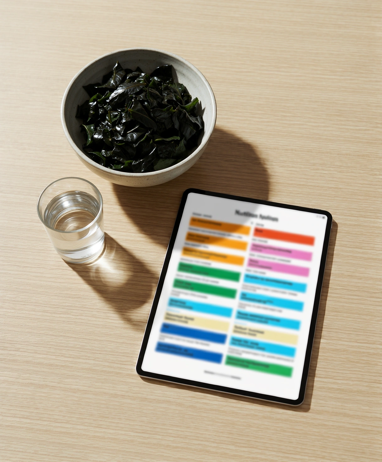 Professional nutrition consultation environment